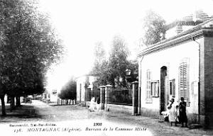 Montagnac - Bureaux de a Commune-Mixte - 1900